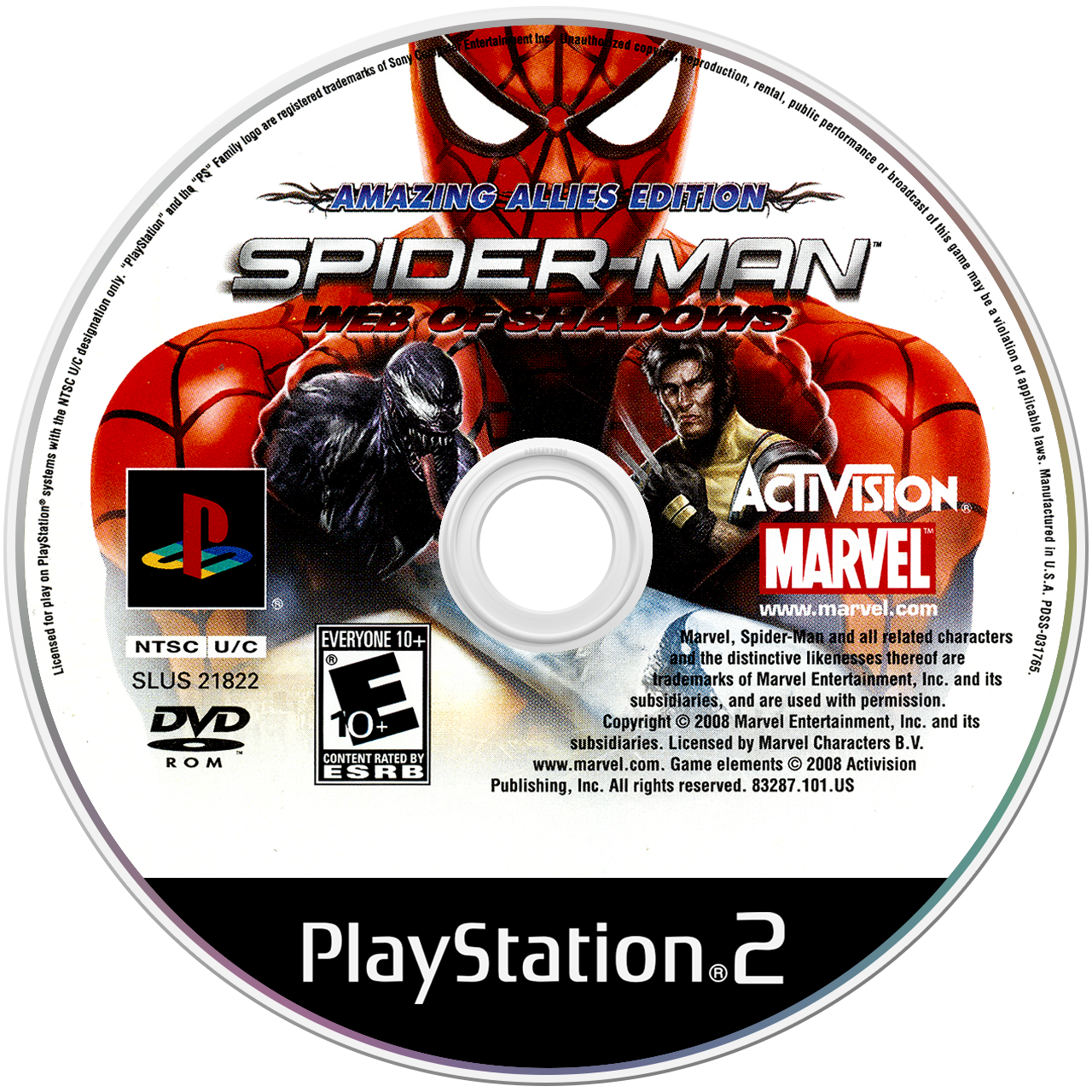 Spiderman Web of Shadows media 4 for Playstation 2